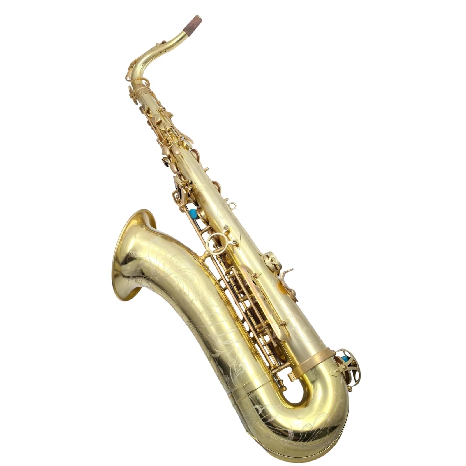 Saksofony Profesjonalny Instrument Muzyczny Mosiężny Niemalowany Saksofon Tenorowy