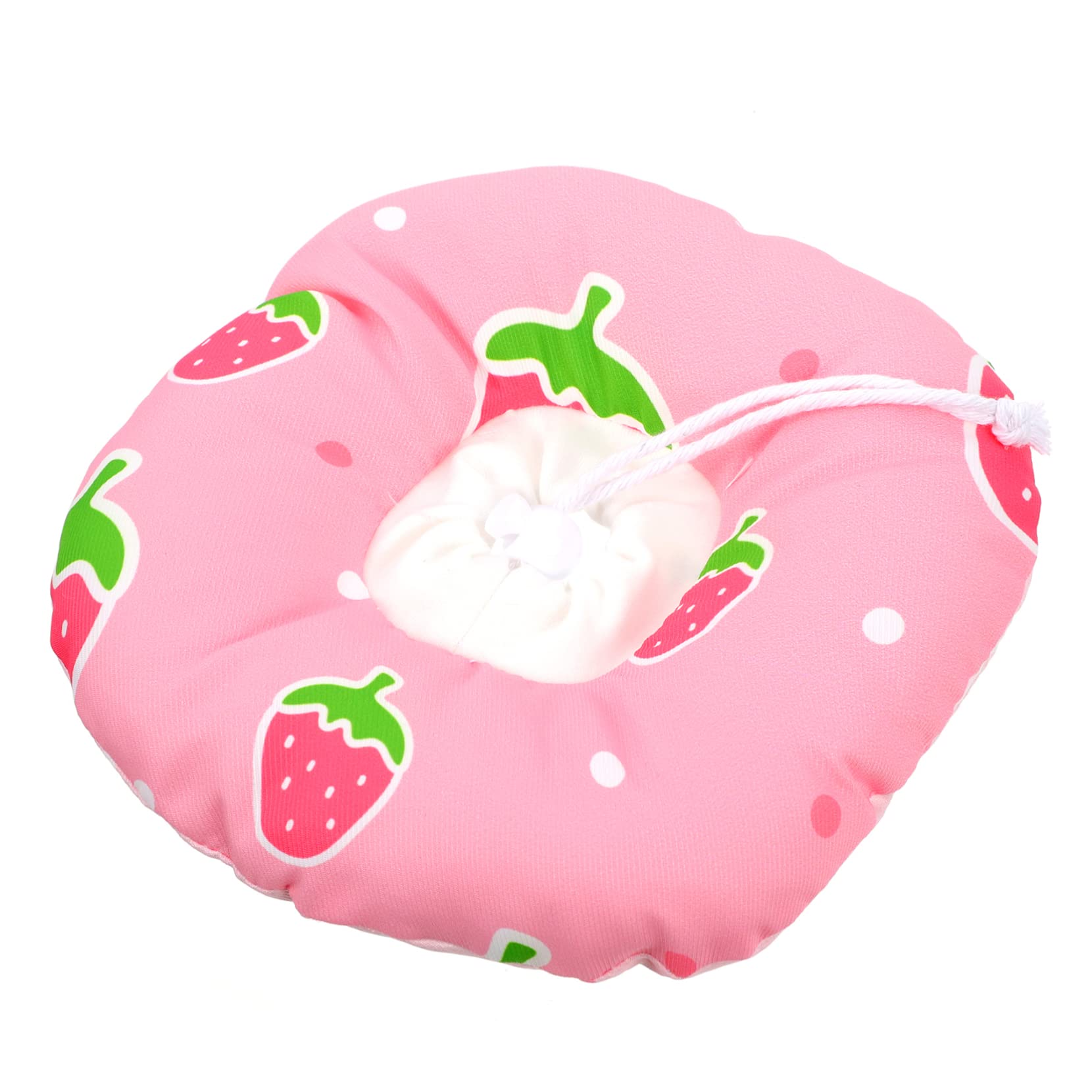 Yardwe 2 Piezas Elizabeth Círculo Suave Cono De Cirugía para Mascotas Collar De Pequeño Cachorros Collares Cono De Recuperación para Gatos Sombrerería Columna Cervical Rosa Algodón