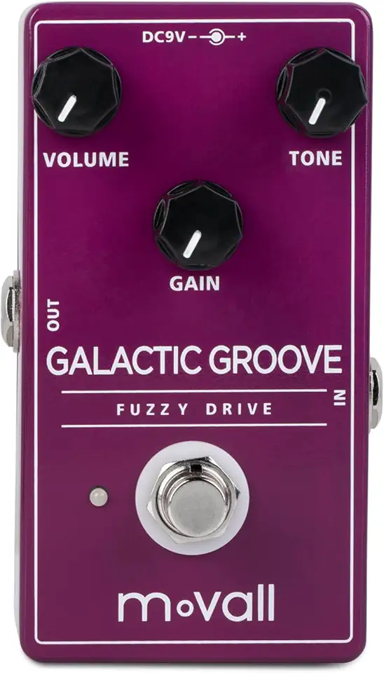 Movall Mp102 Galactic Groove Fuzzy Drive - Pedal De Efeitos Fuzz Para Guitarra