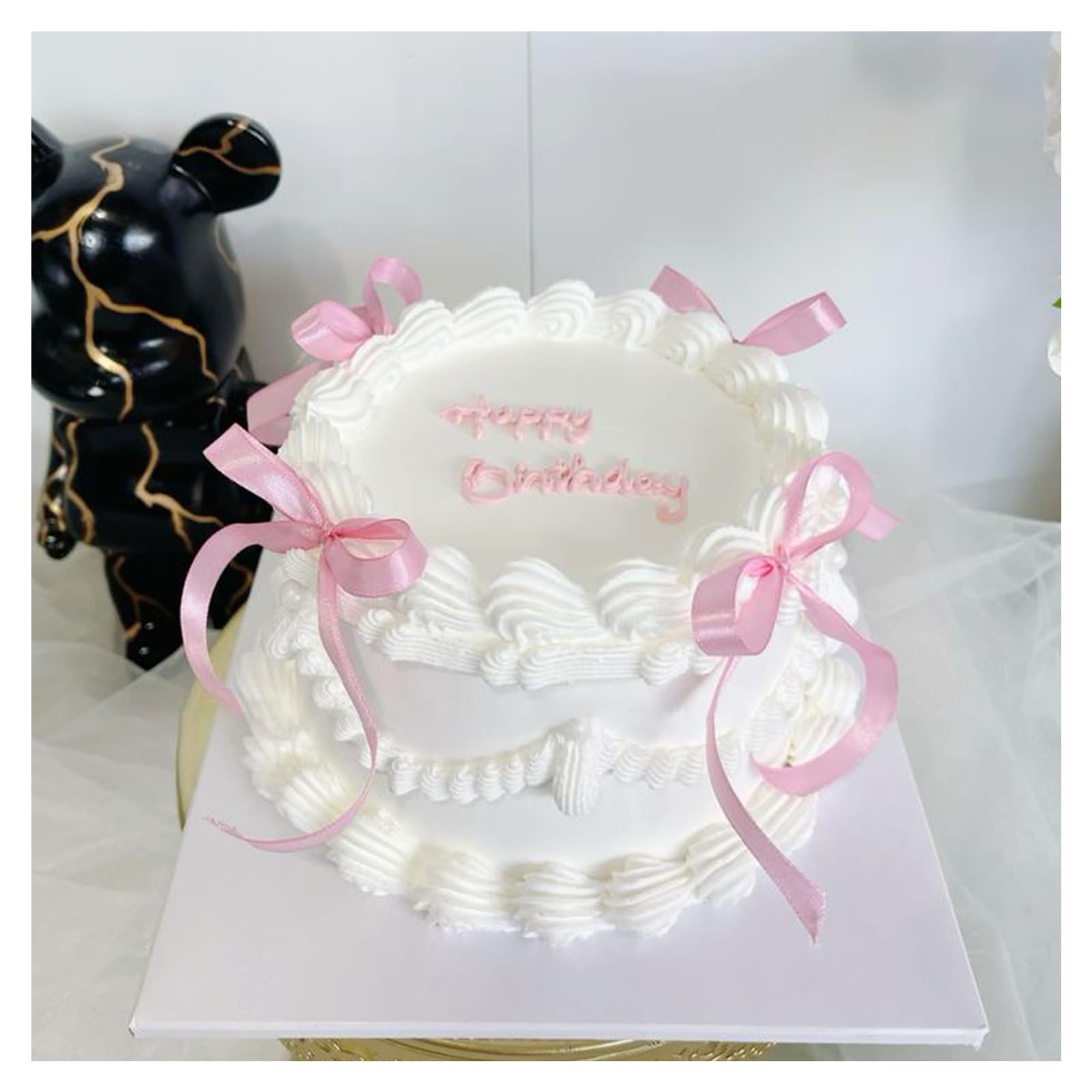 Keaziu 20 Pack Bow Cupcake Toppers Bowknot Pink Purple Blue Yellow Green Mulitycolor Cupcake Picks Bridal Baby Shower Cake Dessert Picks Decoration Baby Girl Birthday Wedding Party Supplies pink1