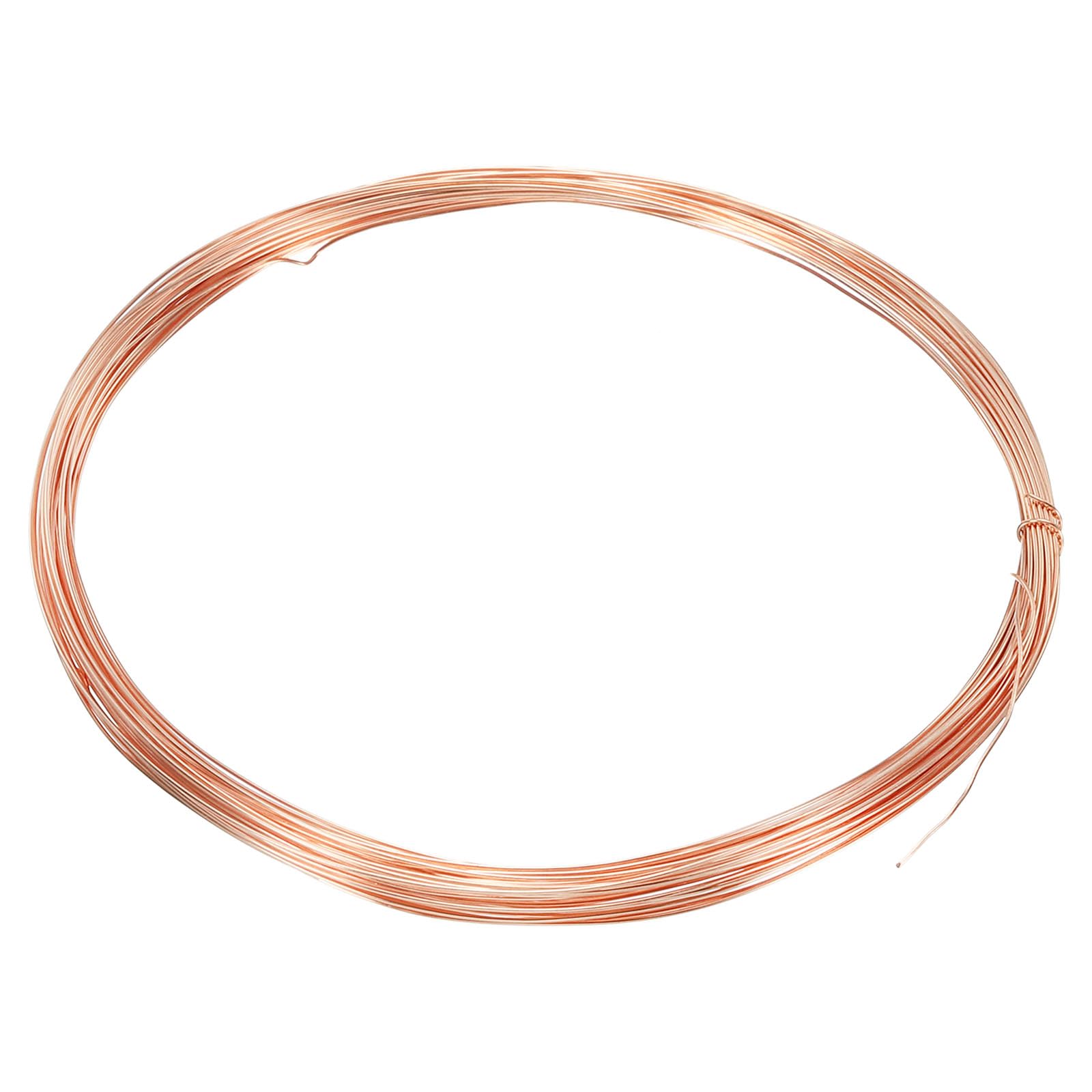 PATIKIL 26 Gauge Bare Copper Wire - 32.8 Ft Soft Pure Copper For Crafts, Jewelry & Plant Ties - View #9