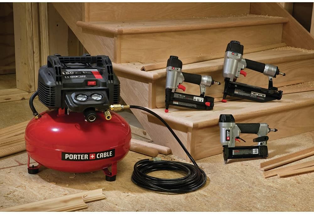 PORTER-CABLE PCFP3KIT 3-Nailer and Compressor Combo Kit
