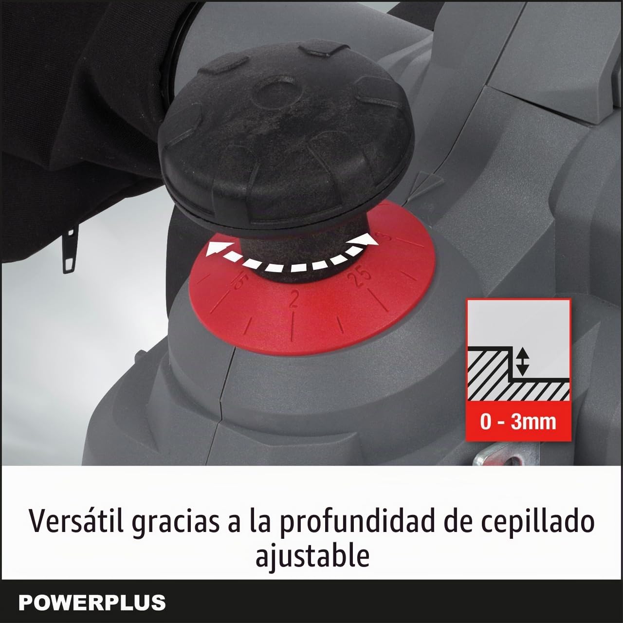 PowerPlus POWE80030 - Cepillo Eléctrico 900W