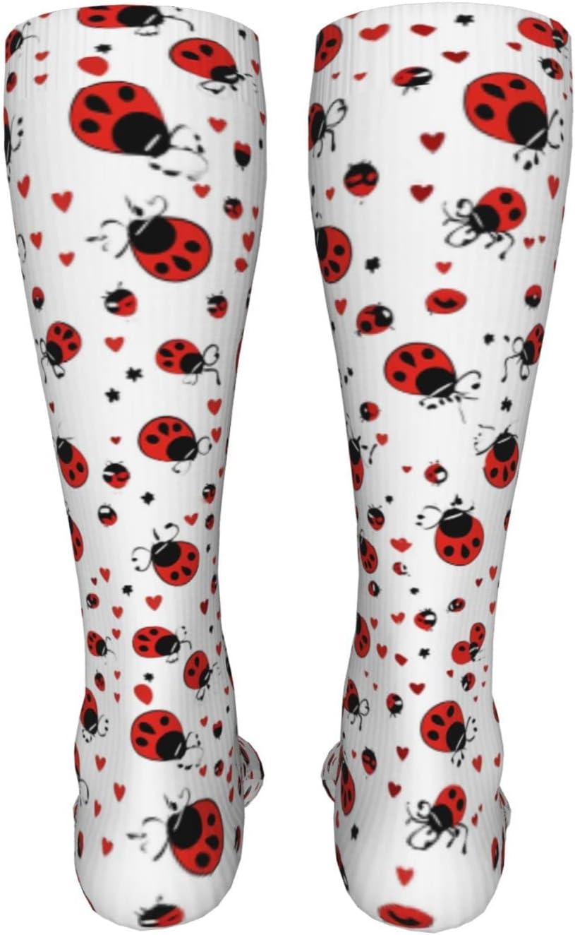 Kids Cozy Knee High Tube Compression Socks Funny Novelty Athletic Long Crew Socks for Child Girls Boys Youth 19.8in - Image 5