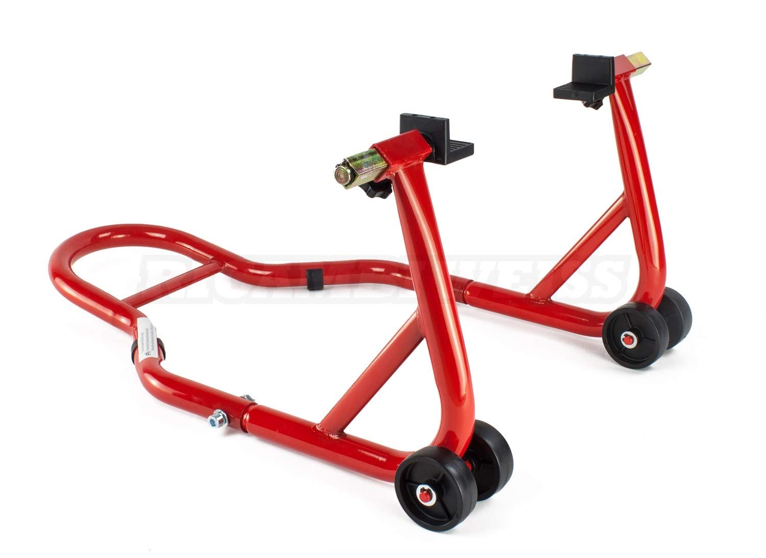 RWSTT RicambiWeiss Montageständer Motorrad, Radhalter für Hinterrad, Hinterradständer