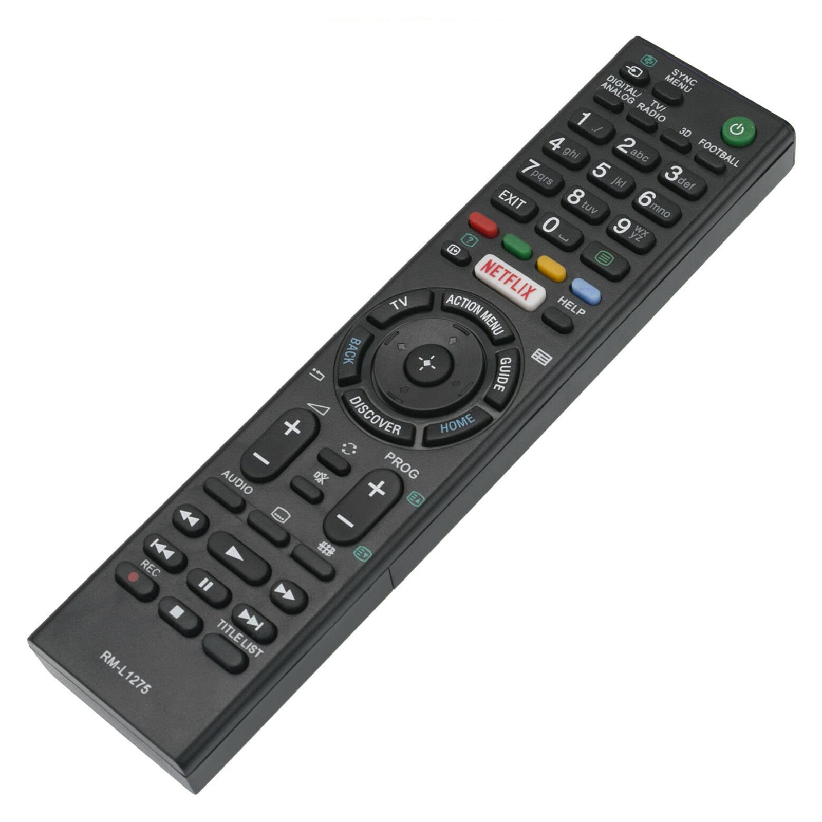 VINABTY RM-L1275 Universal Remote Control Fit for Sony TV RMT-TX100D RMT-TX100B RMT-TX200U RMT-TX102U RM-GA016 RM-Y135A RM-954 RM-GA018 RM-Y136 RM-955 RM-GD022 RM-Y139 RM-956 RM-YD047 RM-Y167 RM-961 - Image 2