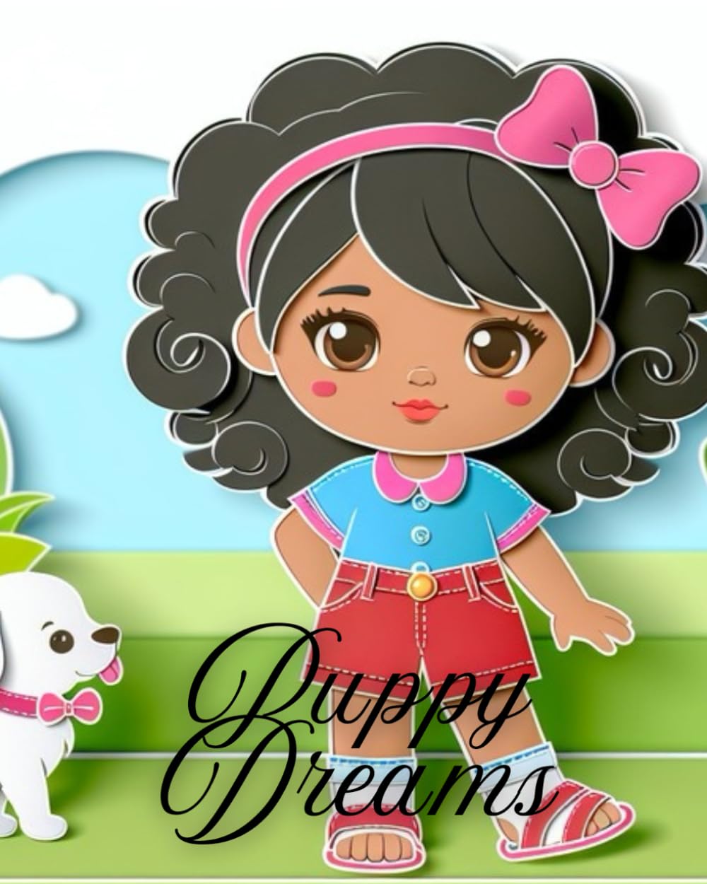 Puppy Dreams: story about a kid who got her first little puppy and needs to know how to take care of it
