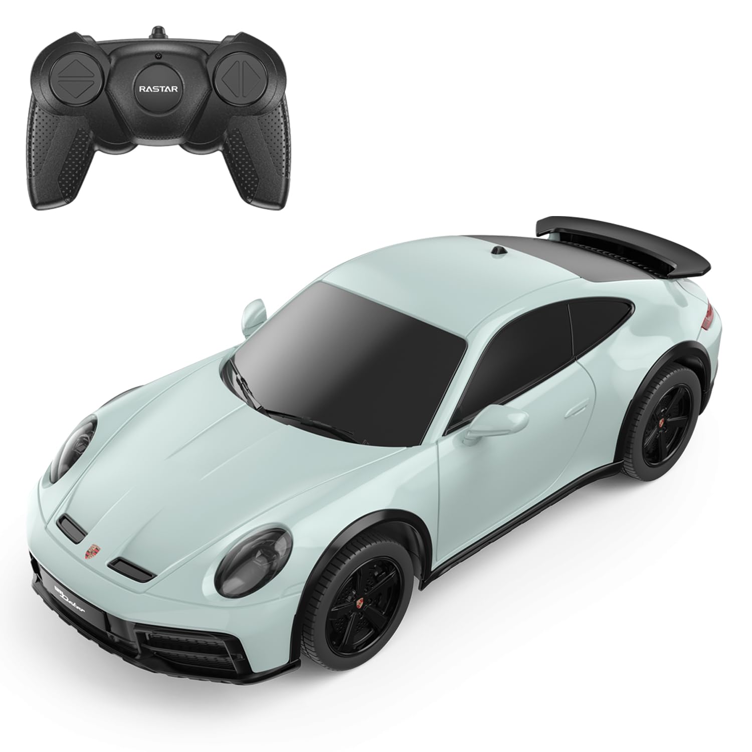 RASTAR Porsche RC Car 1/24 Porsche 911 Dakar Remote Control Sports Car for Adults, Toy Cars for Boys Age 8-12, Shade Green 2.4Ghz โ image 1