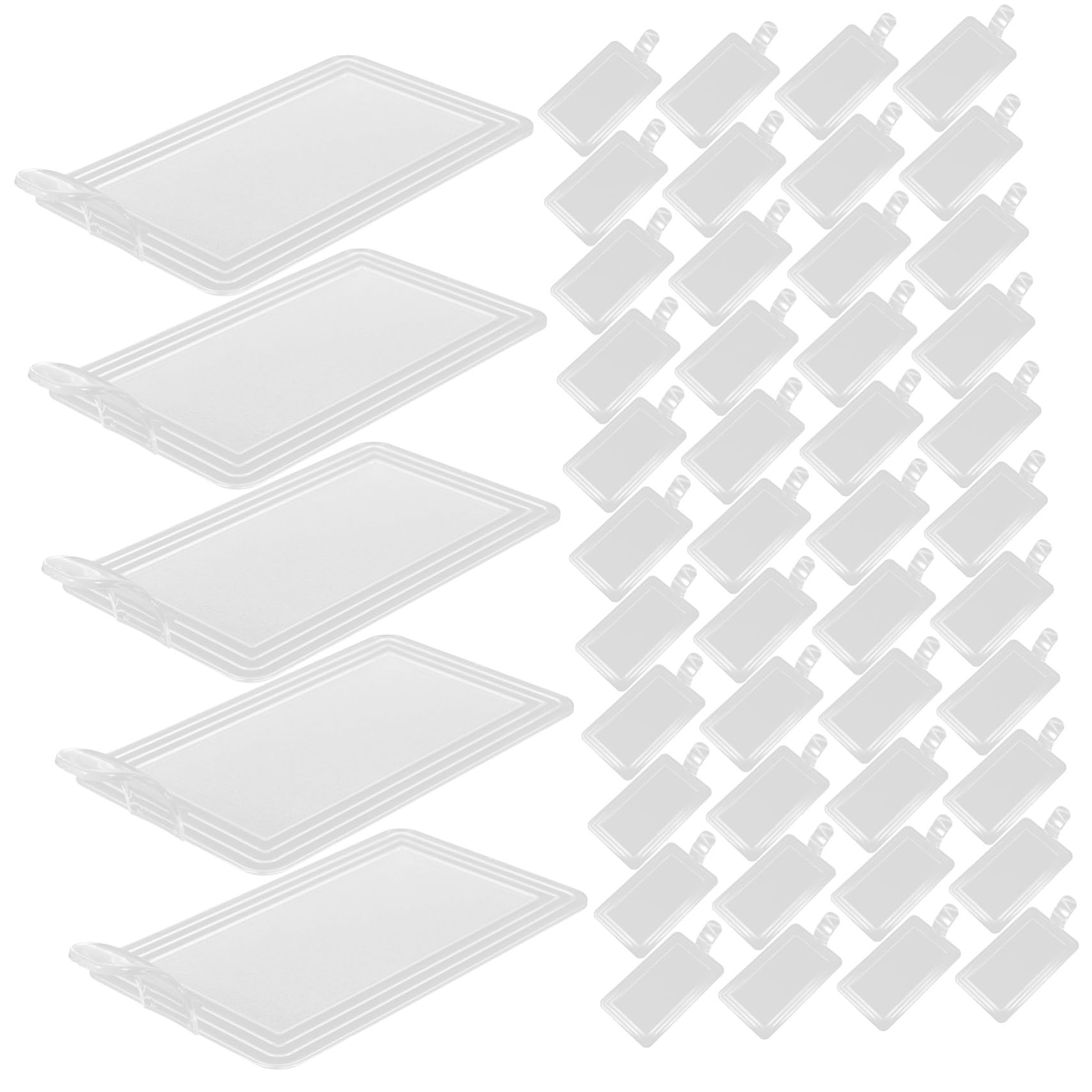 BEBEMOKO 100Pcs Reusable Plastic Cake Boards for Party and Dessert Serving Mousse Cake Base for Weddings Birthdays and Holiday Events Household Cake Decors