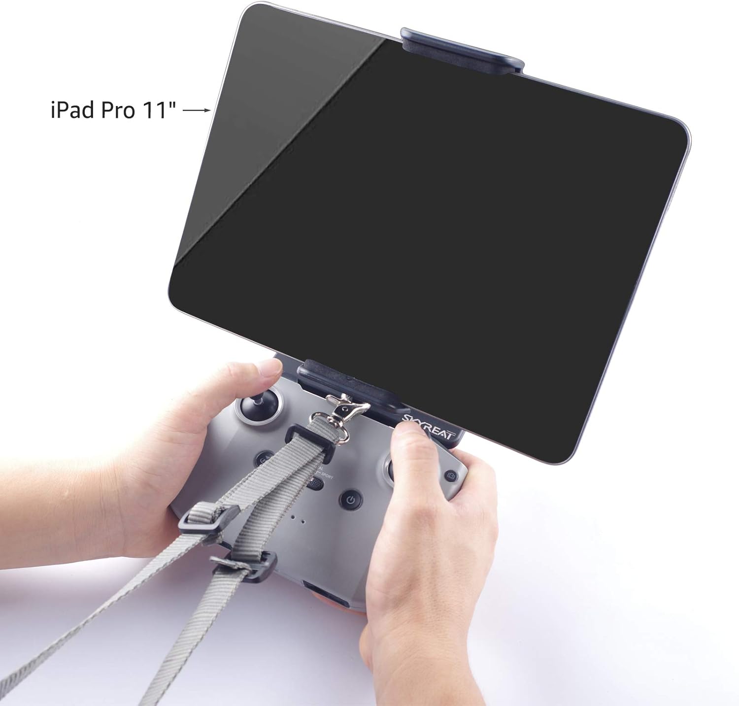 Uр Tо 50% оƒƒ Skyreat Mavic 3 / Air 2S / Mini 2 Tablet Holder, Aluminum-Alloy Foldable 4-11 inch Phone & Tablet Mount with Lanyard for DJI Mini 2 / Mini SE / Air 2S , Mavic Air 2 and Other Mavic Series Drones