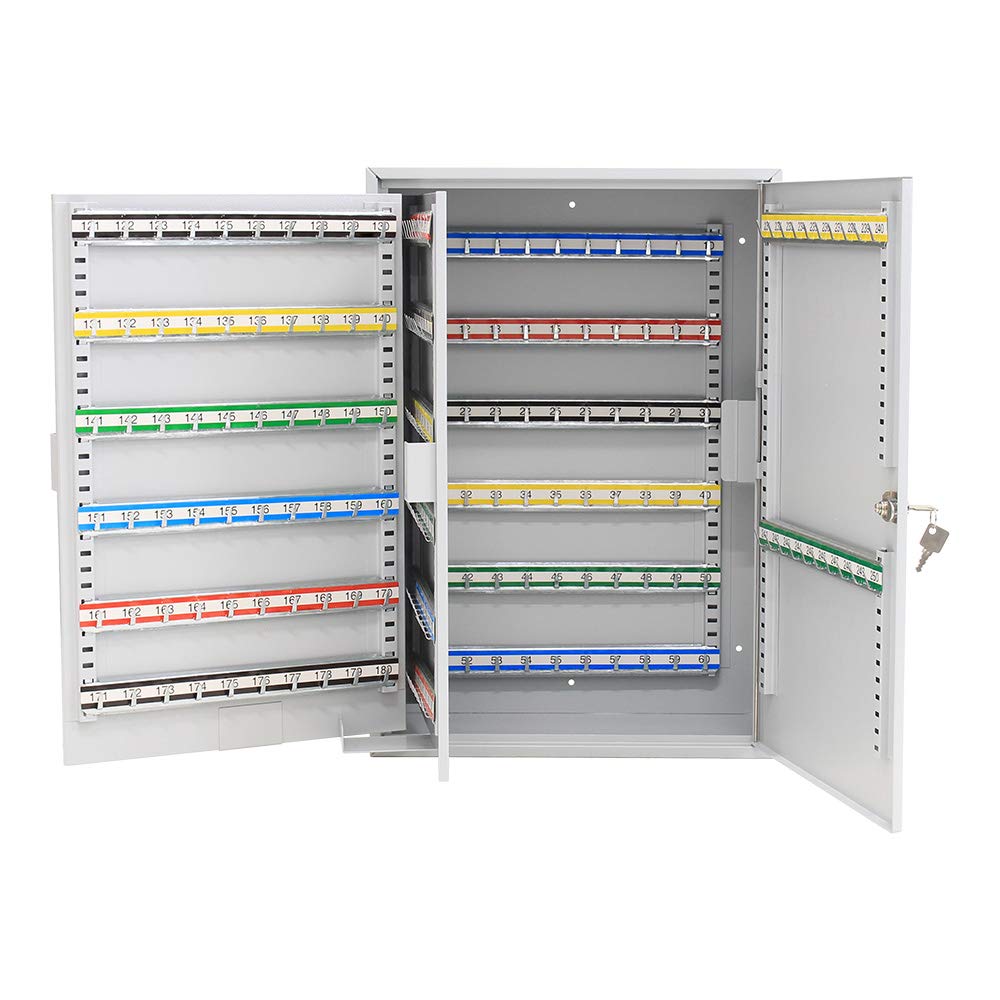 Coffre-fort murale Armoire à clés murale pour 250 clés Rottner S 250 Fabriqué en fine feuille de métal-Boîte pour clés