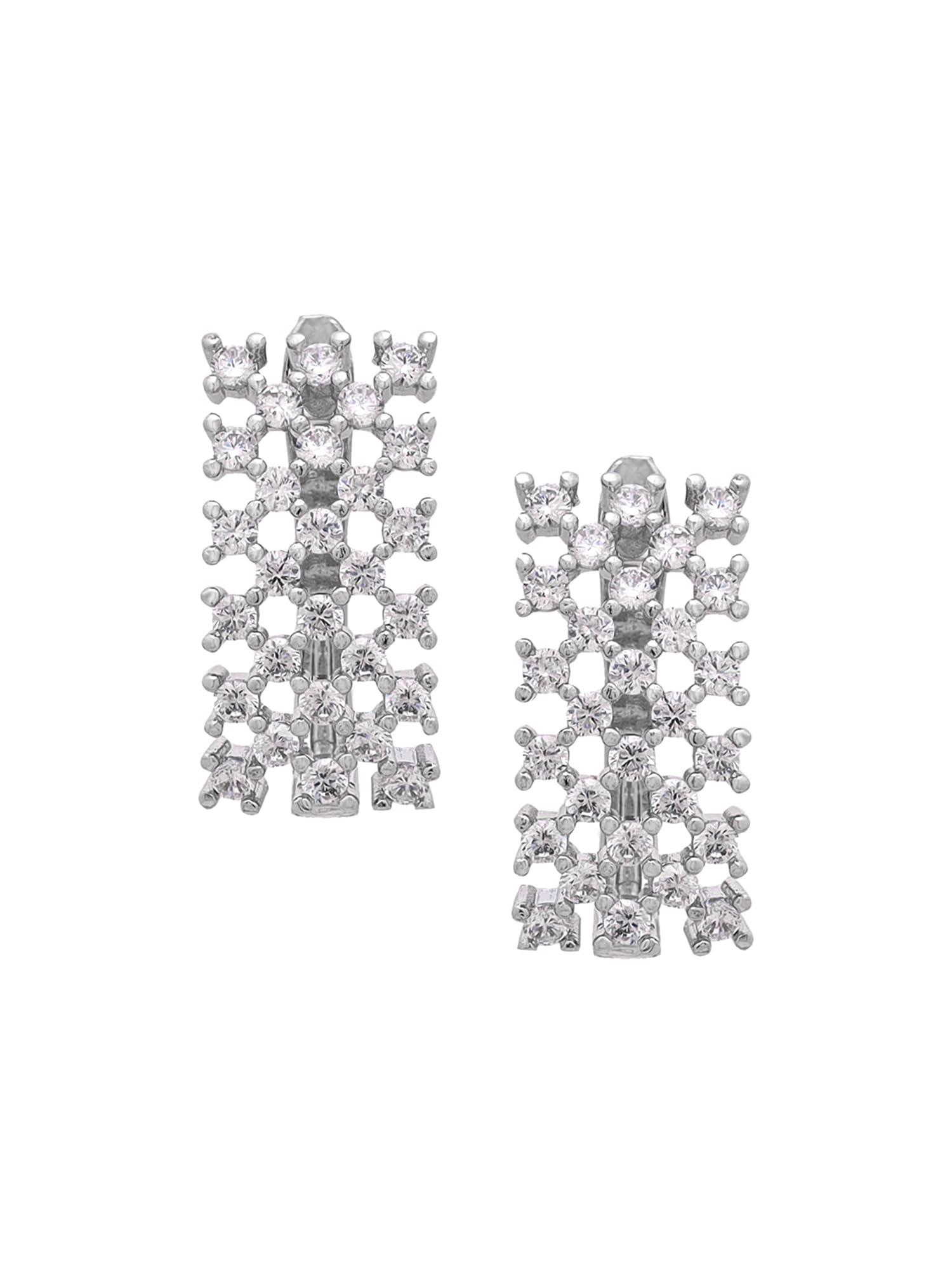 Yellow Chimes Stud Earrings for Women | Fashion Silver Earrings for Girls Crystal Clip On Earrings | Rhodium Plated Women Earrings | Birthday Anniversary Gift For Girls Wife (B0D95RS9N8) Amazon Price History, Amazon Price Tracker