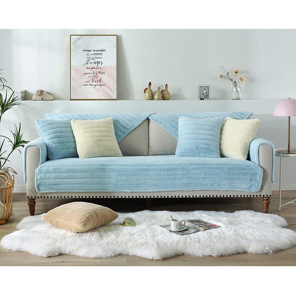 JXLOULAN Soft Faux Fur Sheepskin Rug White 120x180 cm, Fluffy Area Rug Machine Washable, for Bedroom kids room, Living Room - Image 4