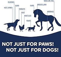 Vista 8 de Musher's Secret Dog Paw Wax 60g – Moisturizing Dog Paw Balm – Helps Protect & Heals Cracked Paws – Creates an Invisible Paw Protectors Barrier