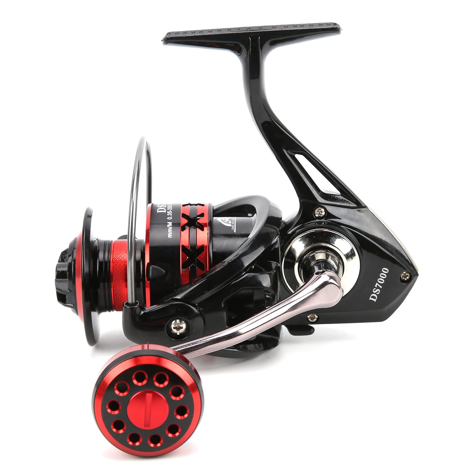 Fishing Kołowrotek Spinningowy o dużej prędkości Metalowa szpula Słonowodne Słodkowodne Bass Karp Sprzęt wędkarski z drutem o dużej pojemności Kubek do rzek Jeziora Oceany