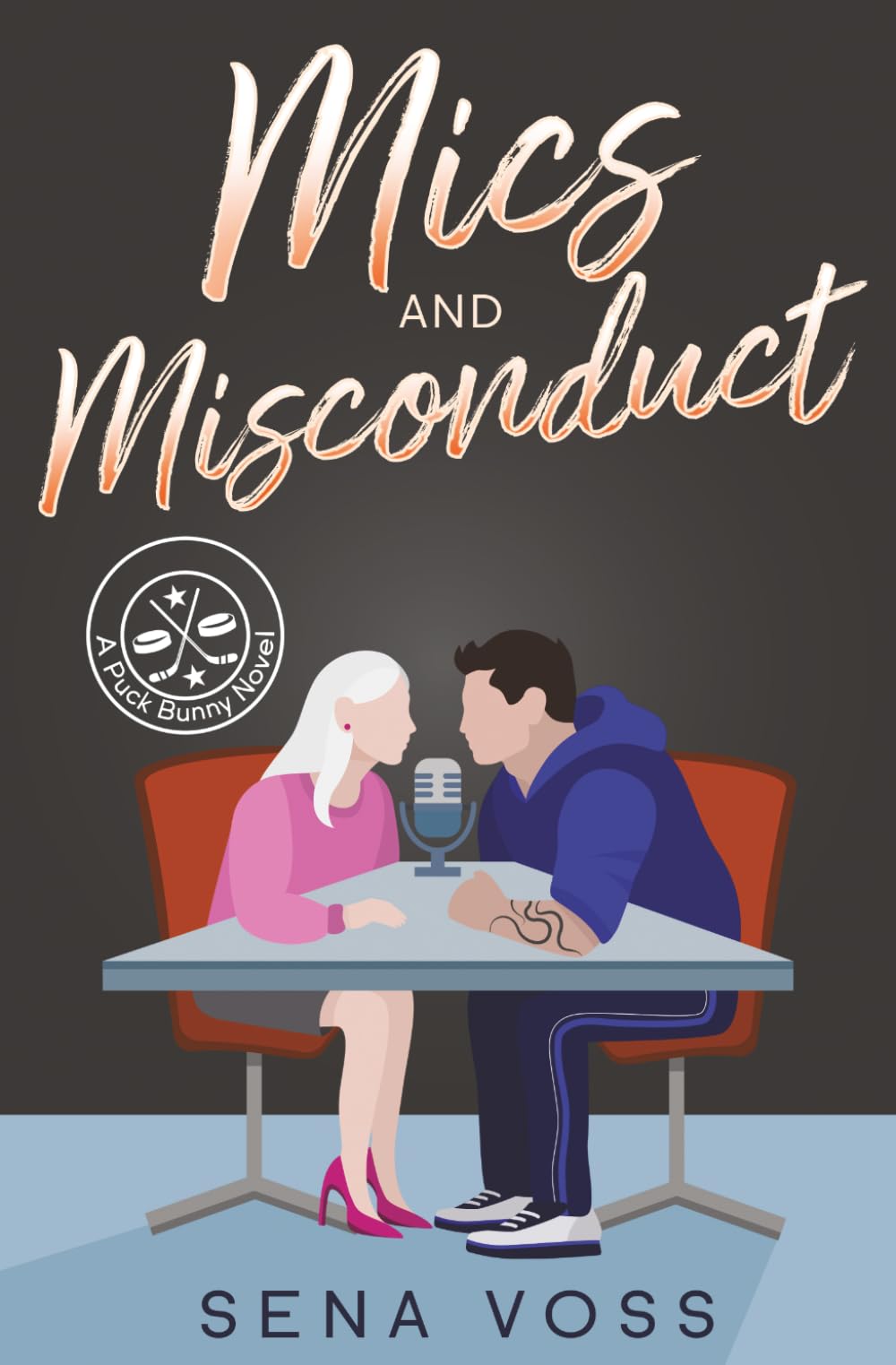 Mics and Misconduct: A Second Chance Hockey Romance (Puck Bunny)