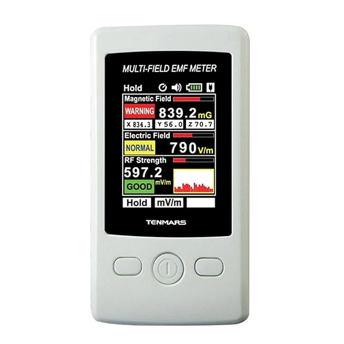 Buy Paranormal Equipment TM190 Gauss 3axis Electric RF Field