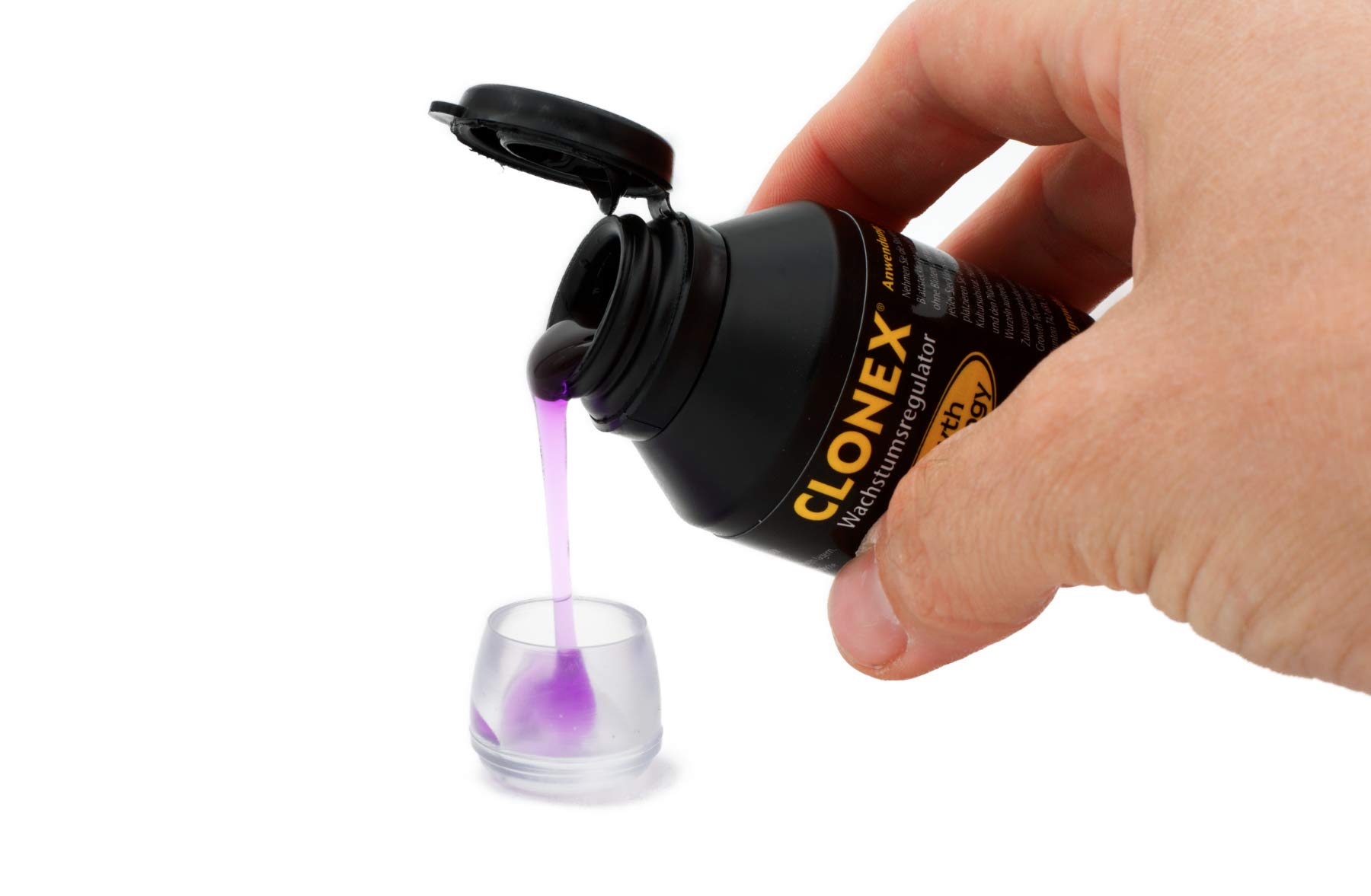 2X 50ml Set mit Gefäß von Tauro - Behältnis zum Eintauchen von Stecklingen (Wurzelhormon, Rooting Gel, Wurzelstimulator) (Clonex 2er Pack inkl. Behältnis)