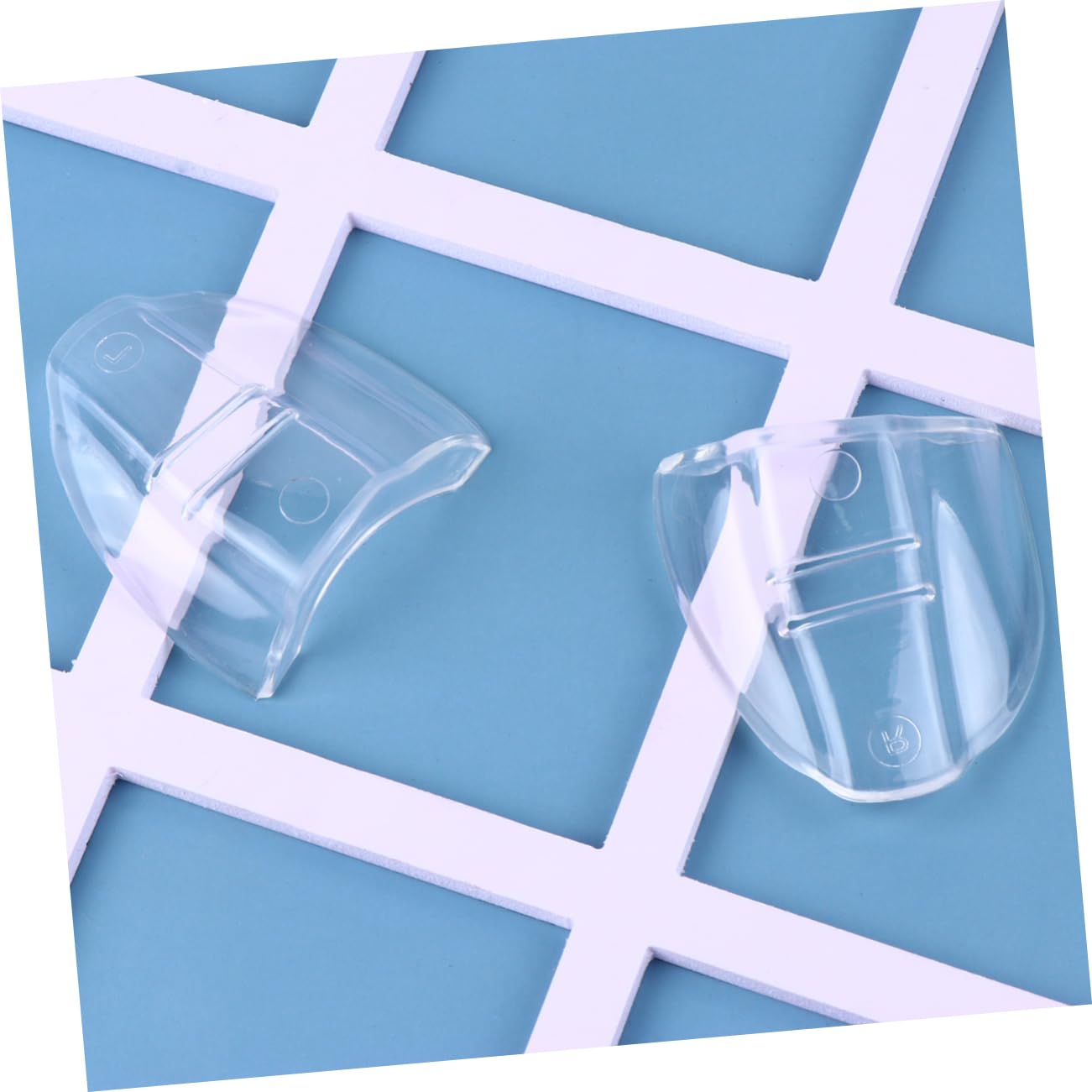 Seitenschutz for Schutzbrillen, transparenter Seitenschutz for die Sicherheit, 5 Paar Schutzbrillen, seitlicher Sicherheitsschutz for Sonnenbrillen, transparente Seitenschutzbrillen(Color:Transparent