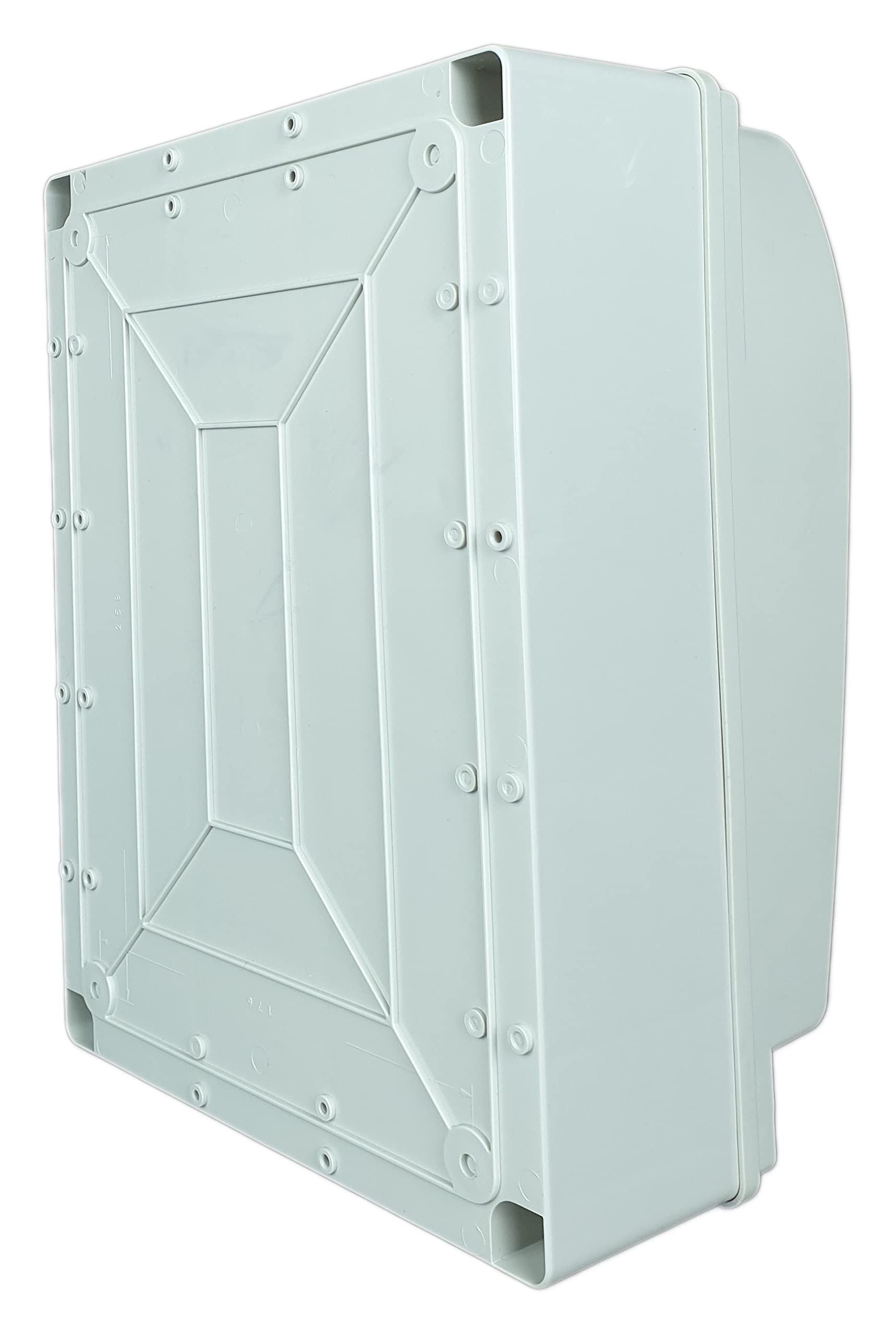 RoadEu - Distribuidor de Corriente Eléctrica. Caja cuadro electrico 6x 230V, con interruptor magnetotérmico diferencial de 25A y interruptor automático C16A. Ideal para Taller, Cobertizo y Fábricas