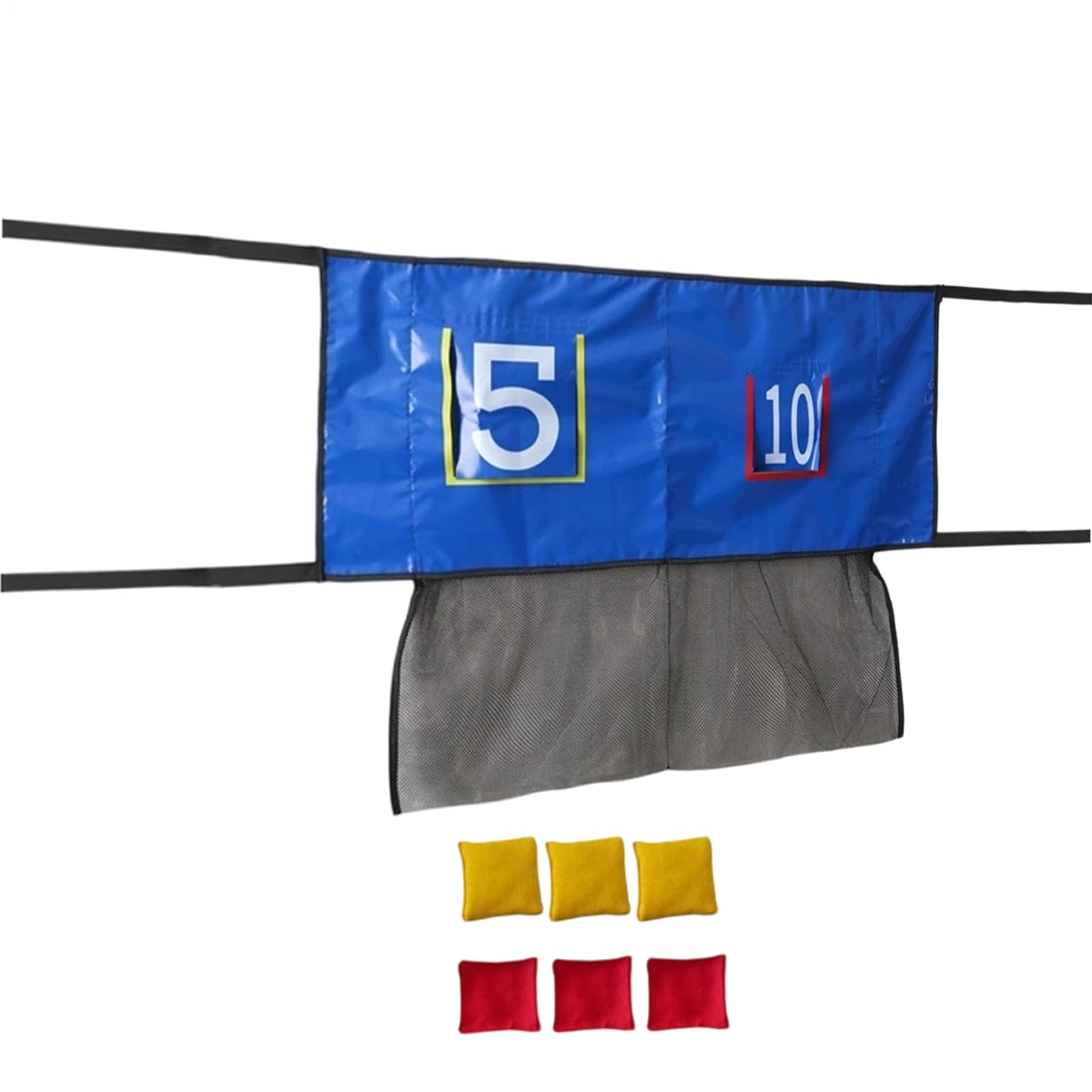 Cel do rzucania woreczkami z piaskiem Gry z rzucaniem na trampolinie