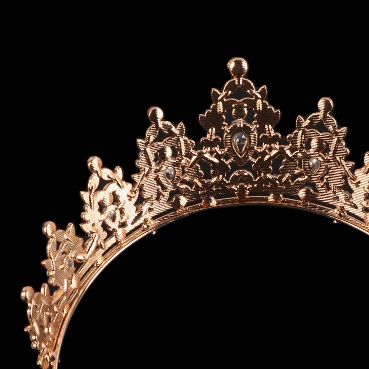 Perline Di Cristallo Fatte A Mano Barocche Cuore Diadema Da - Foto 5