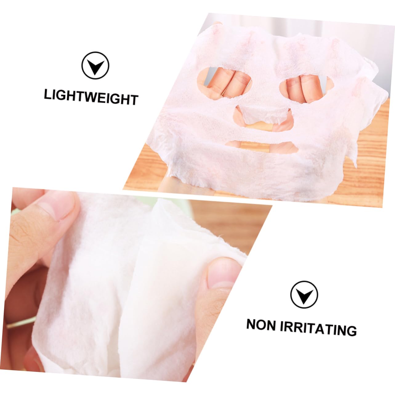PACKOVE 500 Pezzi Maschere Maschera per Diy per Della Facili Usare e Conservare
