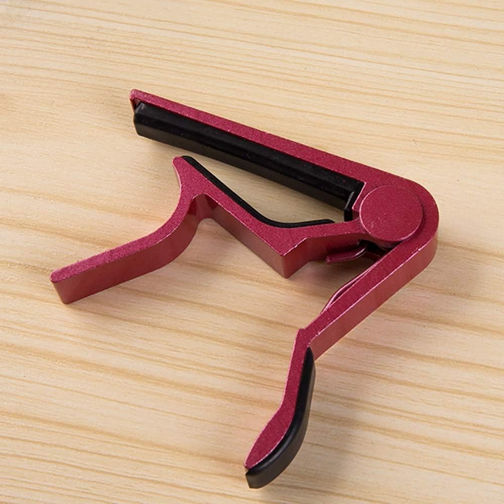 SDAKVDNS Folk Guitar Capo, Zinc Alloy Metal Capo, 6String