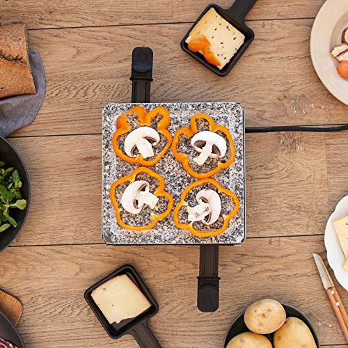 Livoo - Raclettegerät für 4 Personen DOC242 schwarz – Bild 3