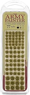 The Army Painter Tufts -Battlefield Tufts: Lowland Shrubs, 77 Pcs, 3 Sizes -Terrain Model Kit for Miniature Bases & Model Grass Tufts -Diorama Supplies & Diorama Grass for Mini Basing & Gaming Scenery