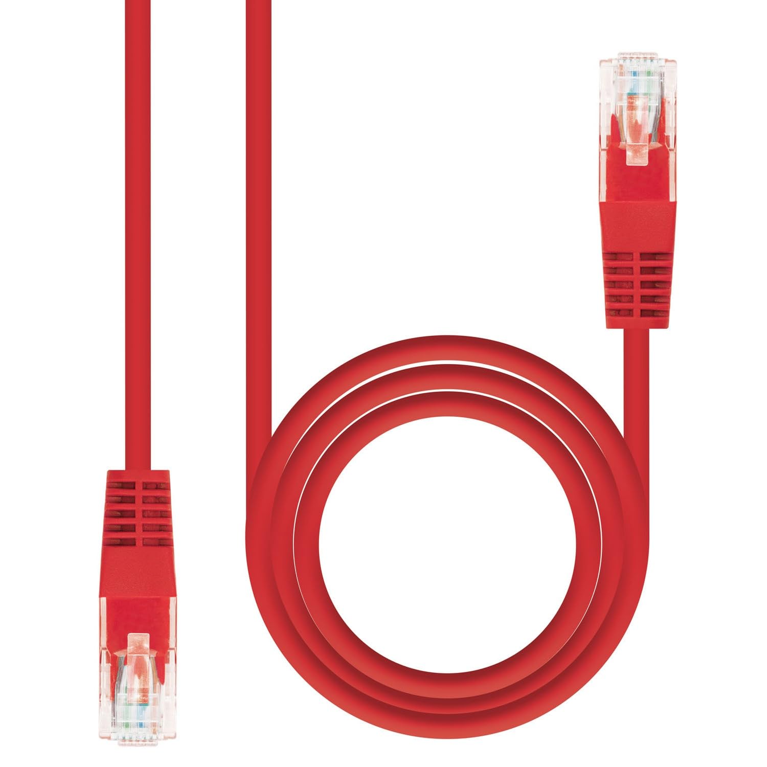 VoltShine Nanocable CAT.5e UTP Network Cable 2 m Red