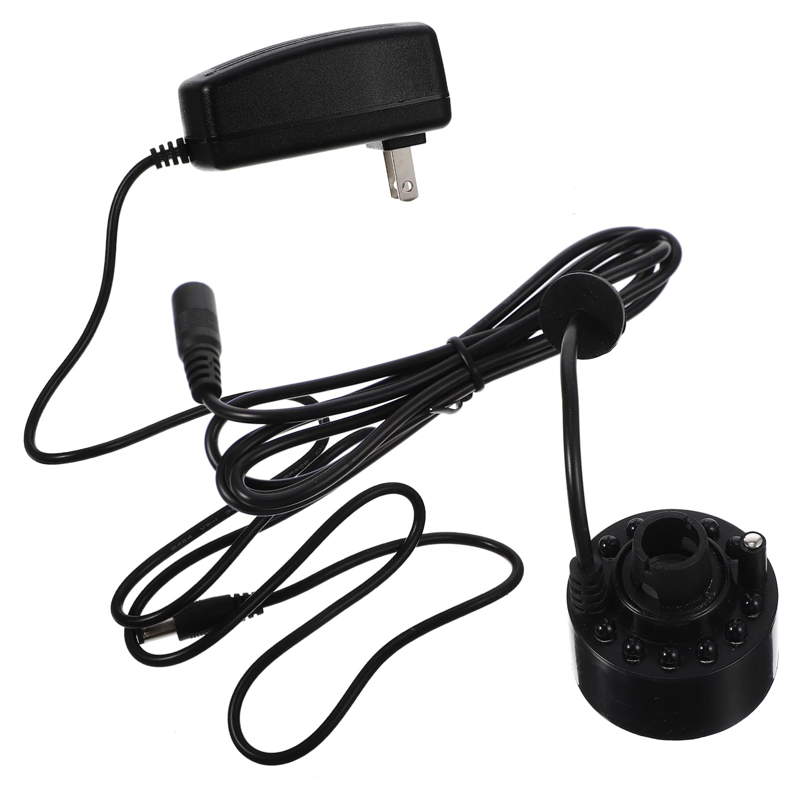 PRETYZOOM LED Fog Maker for Fish Tanks Electronic Atomizing Head Humidifier Mist Maker for Aquatic Landscapes US Plug for Aquarium Humidification