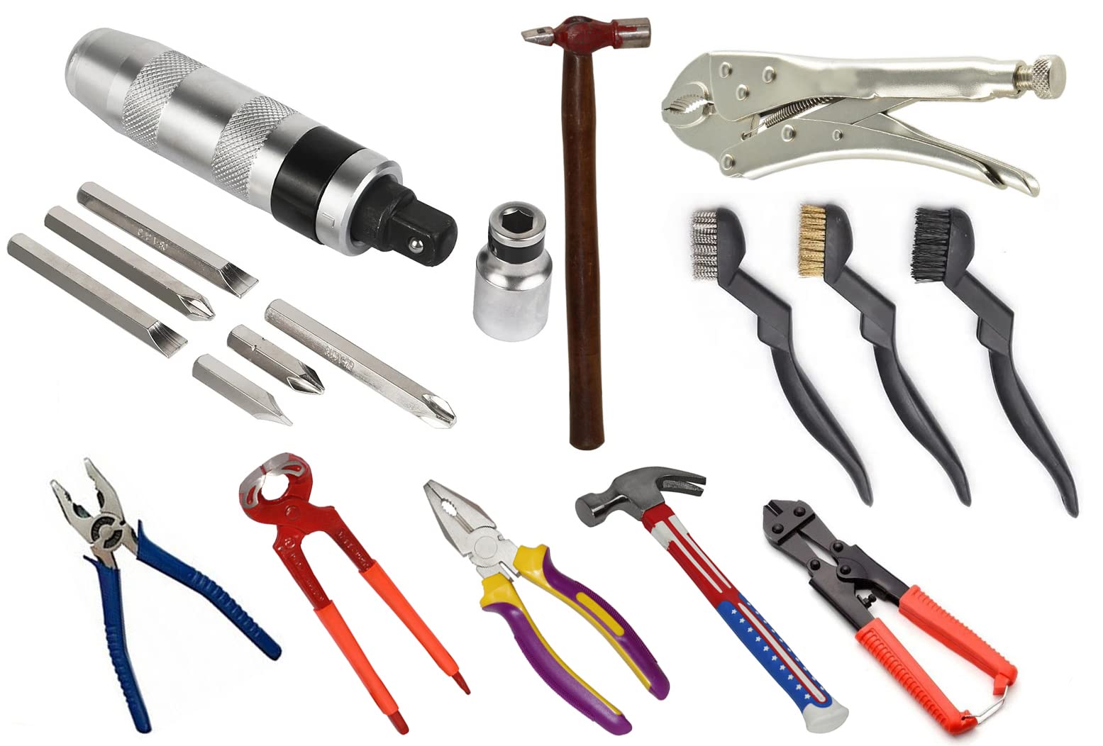 Digital Craft Combo 9 Items with Impact Screwdriver Set Multi-Purpose Chrome Vanadium Steel Portable Screw Driver Chisel Bits Professional Tools (B09QDRHP7P) Amazon Price History, Amazon Price Tracker