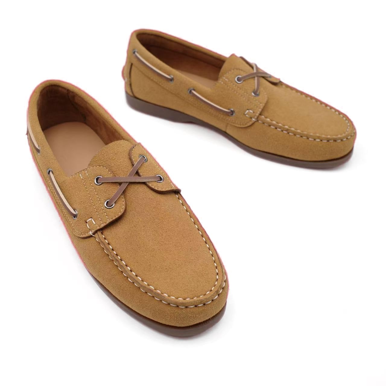 Finishing & Sewing Chaussures Bateau Classiques pour Hommes