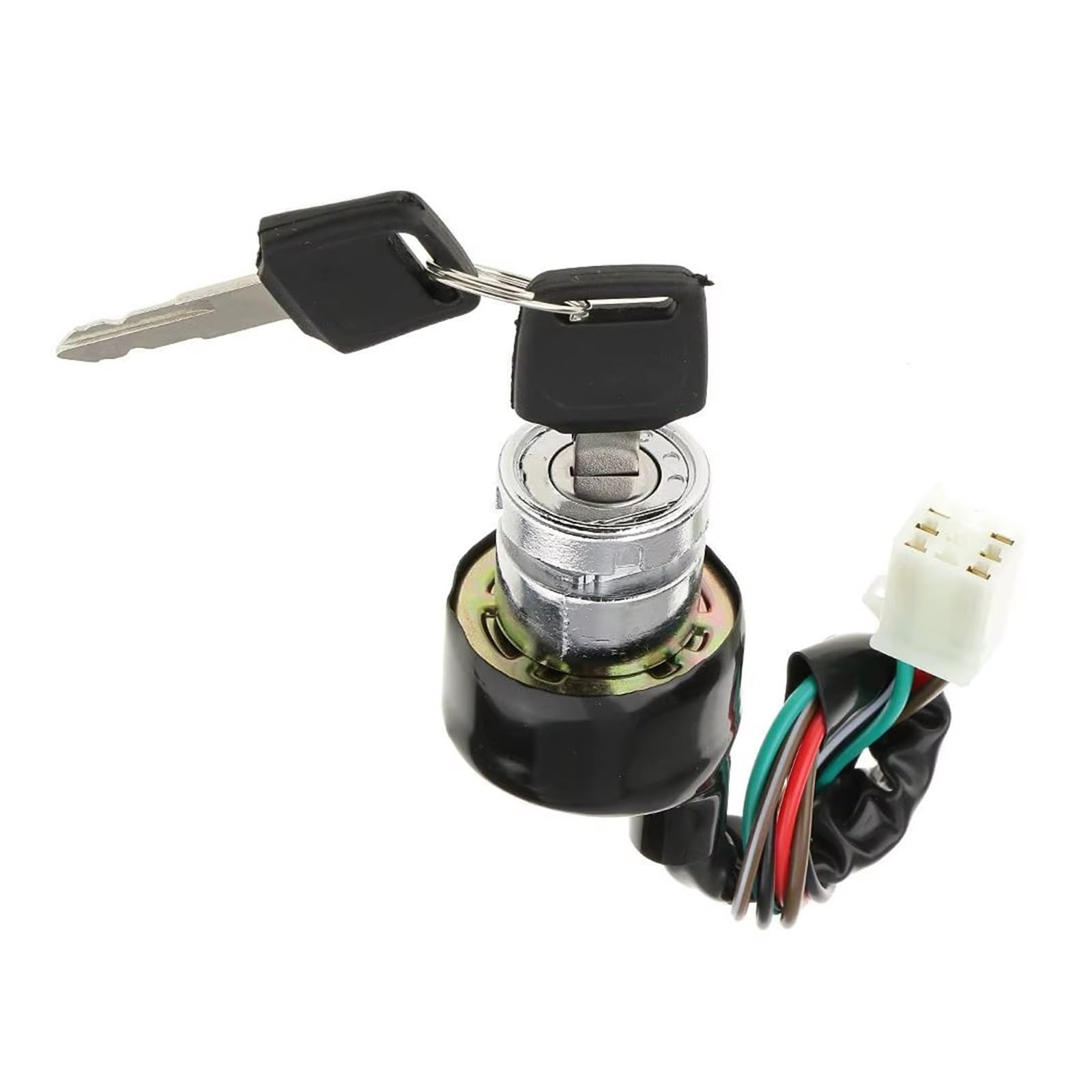 Interruptor De Llave Encendido para Motocicleta Scooter Quad Bike Go-Kart Universal 6 Interruptor Encendido Cable 3 Posiciones