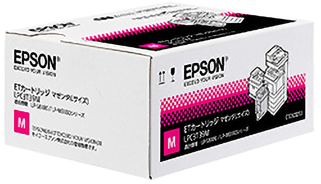 Amazon.co.jp: エプソン LPC3T39M ETカートリッジ 純正 マゼンタ L 