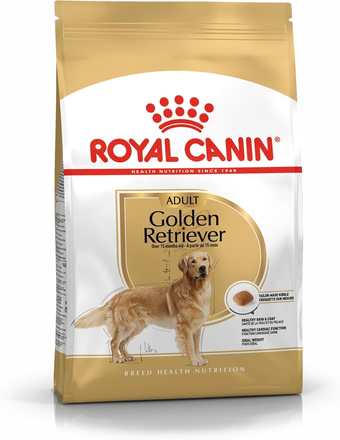 Royal Canin Golden Retriever Adult Nourriture sèche pour chiens 15 kg