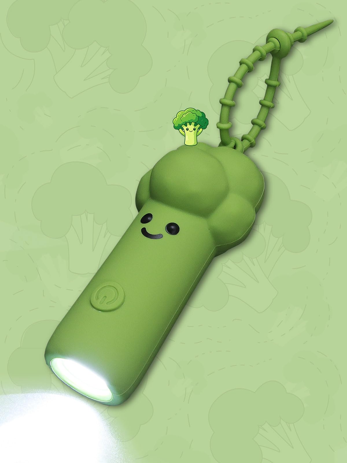 CoolGift Mart Kids Silicone Flashlight, Dimmable Flashlight for Toddlers Kids Boys Girls, Rechargeable Hanging Night Light for Camping, Night Walks and Home Use, Fun Animal Themed Portable Torch