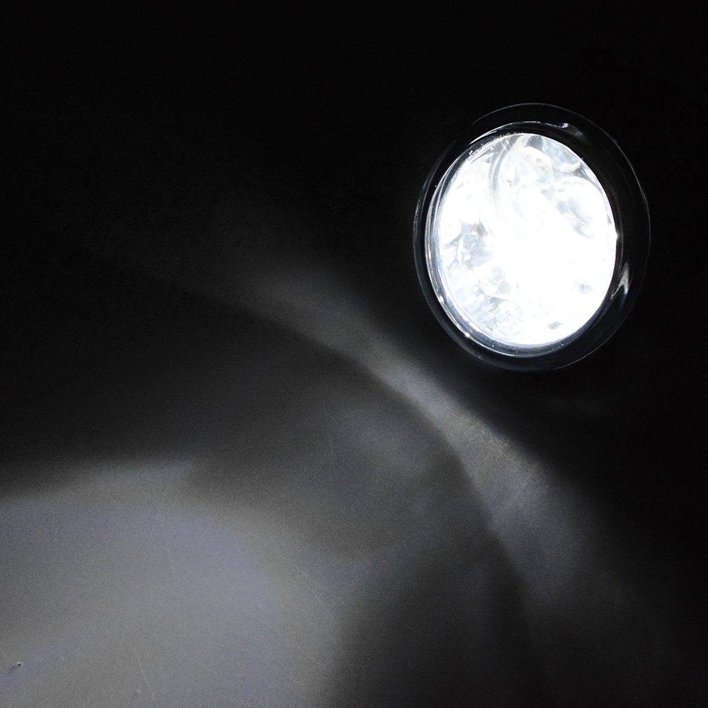 9 LED Front Fog Light Driving Lamp Compatible with RAV4 Solora Avalon Highlander Matrix Venza Prius