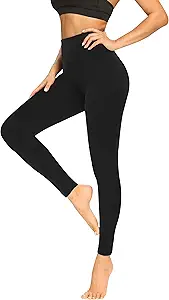 Soft Leggings for Women - High Waisted Tummy Control No See Through Workout Yoga Pants