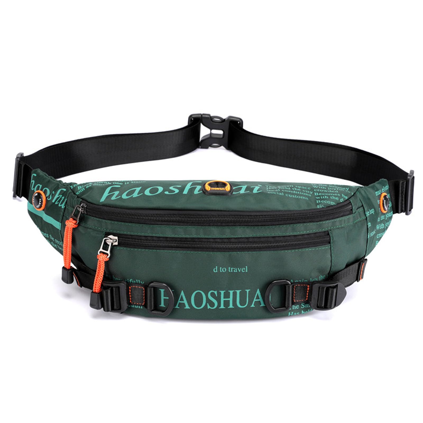 FANDARE Ultraleggero Zaino Monospalla Uomo Marsupio Borsa Monospalla Uomo Borsa a tracolla Tracolla Borsa a spalla Borsello Borse Messenger Borsa per Insegnanti Viaggio BorselliVerde scuro
