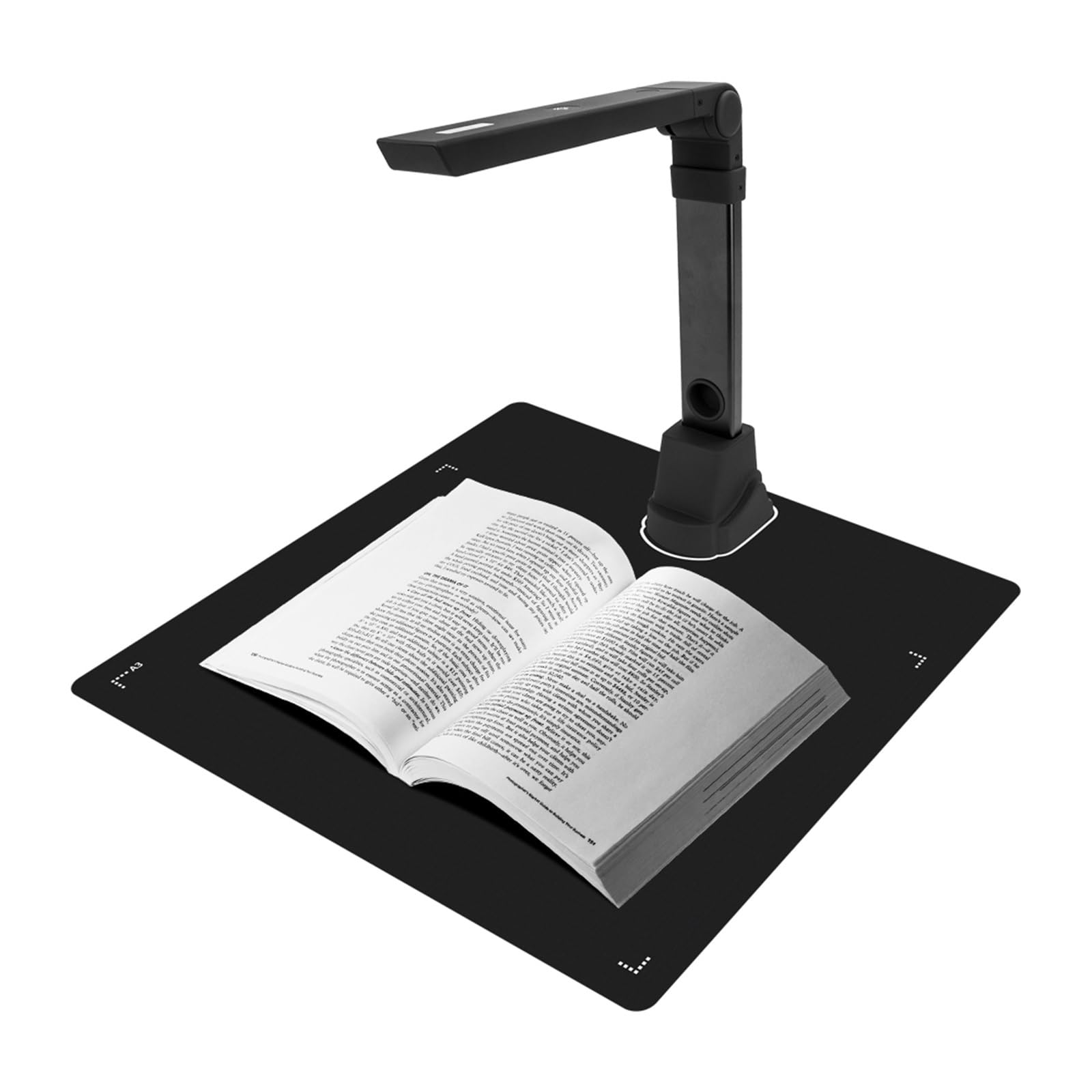Scanner de Documents, Scanner de Livres Automatique à Grande Vitesse, Documents Portable, caméra A3(1200w)