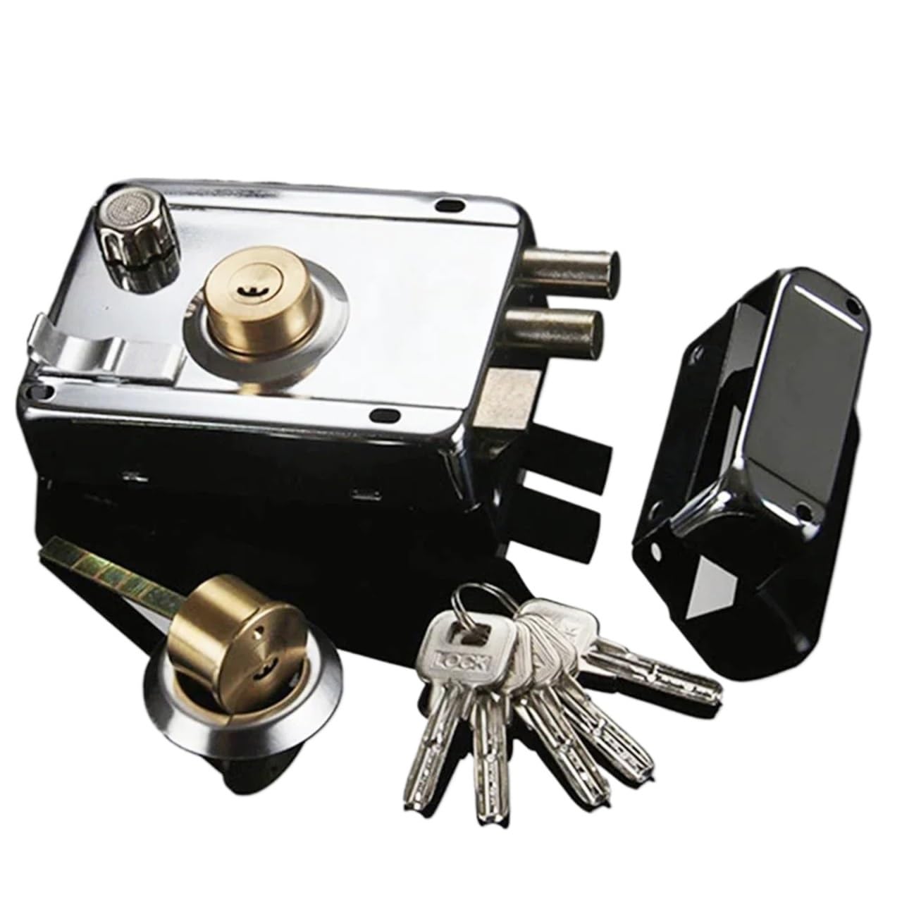 Serrure de porte extérieure antivol durable pour sécuriser