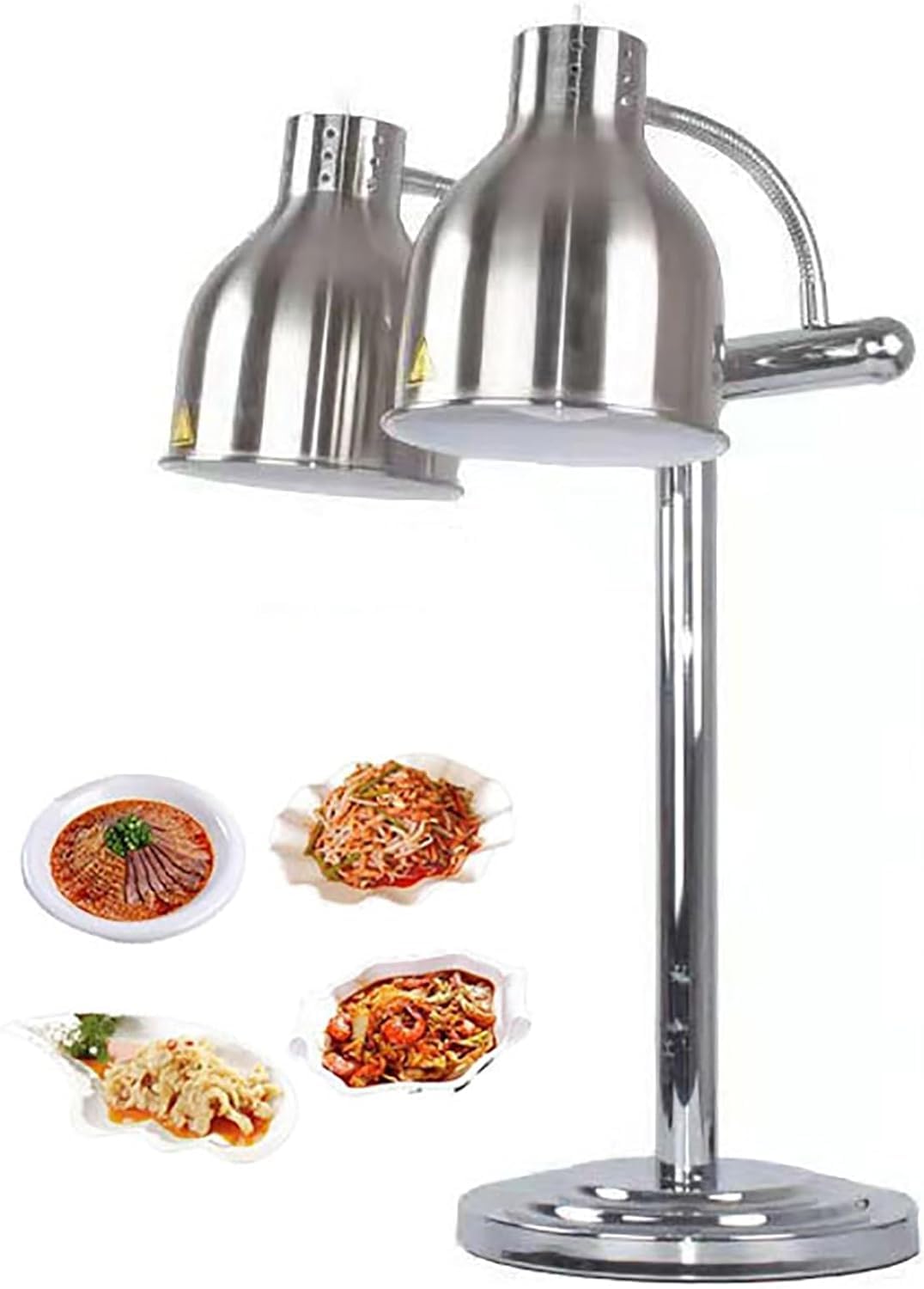Lampe chauffante de cuisine à double ampoule pour maintenir vos plats au chaud