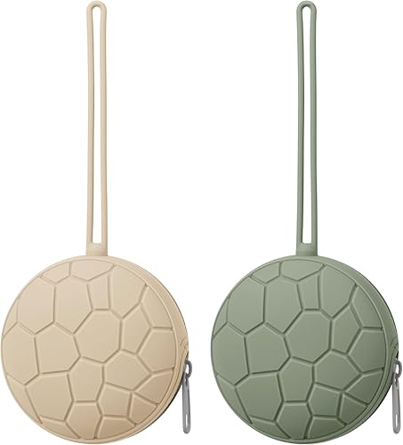 Miniatura 8 de Funda de silicona para chupete, sin BPA, para bebés recién nacidos, para niños y niñas, funda portátil de silicona para chupetes (verde azulado