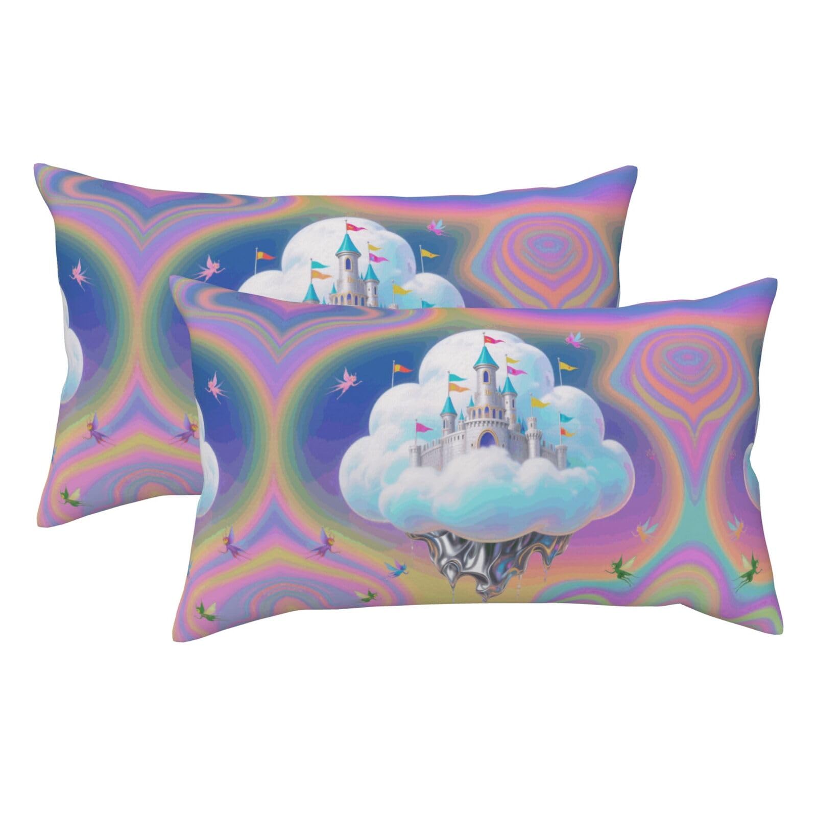 Cloud Luxury King Pillowcases Set of 2, Plush Velvet Feel Pillow Covers with Hidden Zipper, Skin & Hair Friendly, 20x36 Inches Pillow Cases for Sleeping Gift