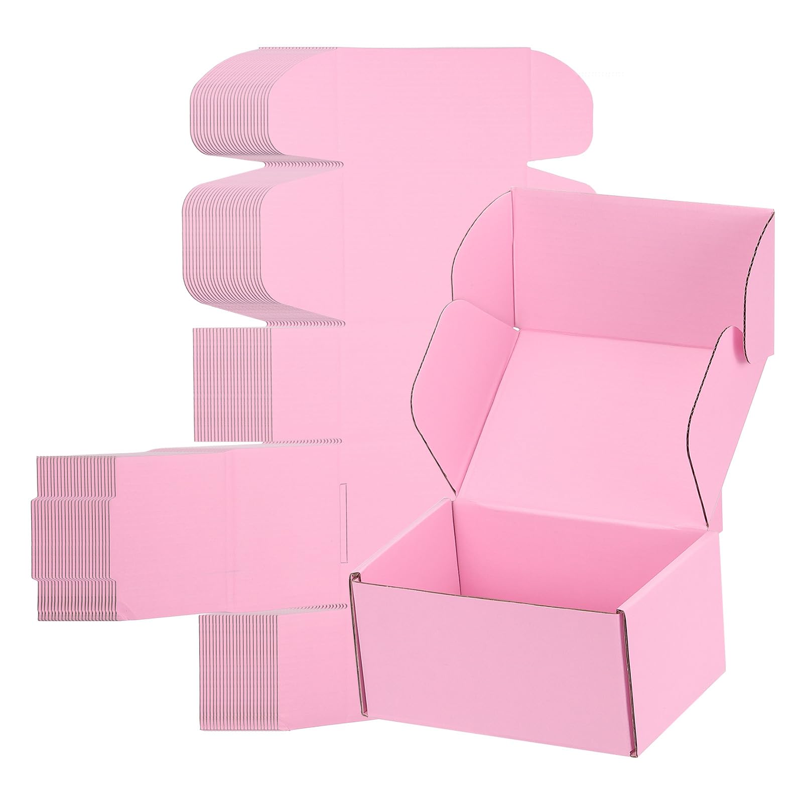 PATIKIL Scatole Di Cartone Spedizioni 6x4x3 Per Piccole Imprese 25Pz Scatole Regalo In Cartone Ondulato Per Spedizioni Traslochi Lavoretti Sorpresse natalizie Prodotti Da Regalare.