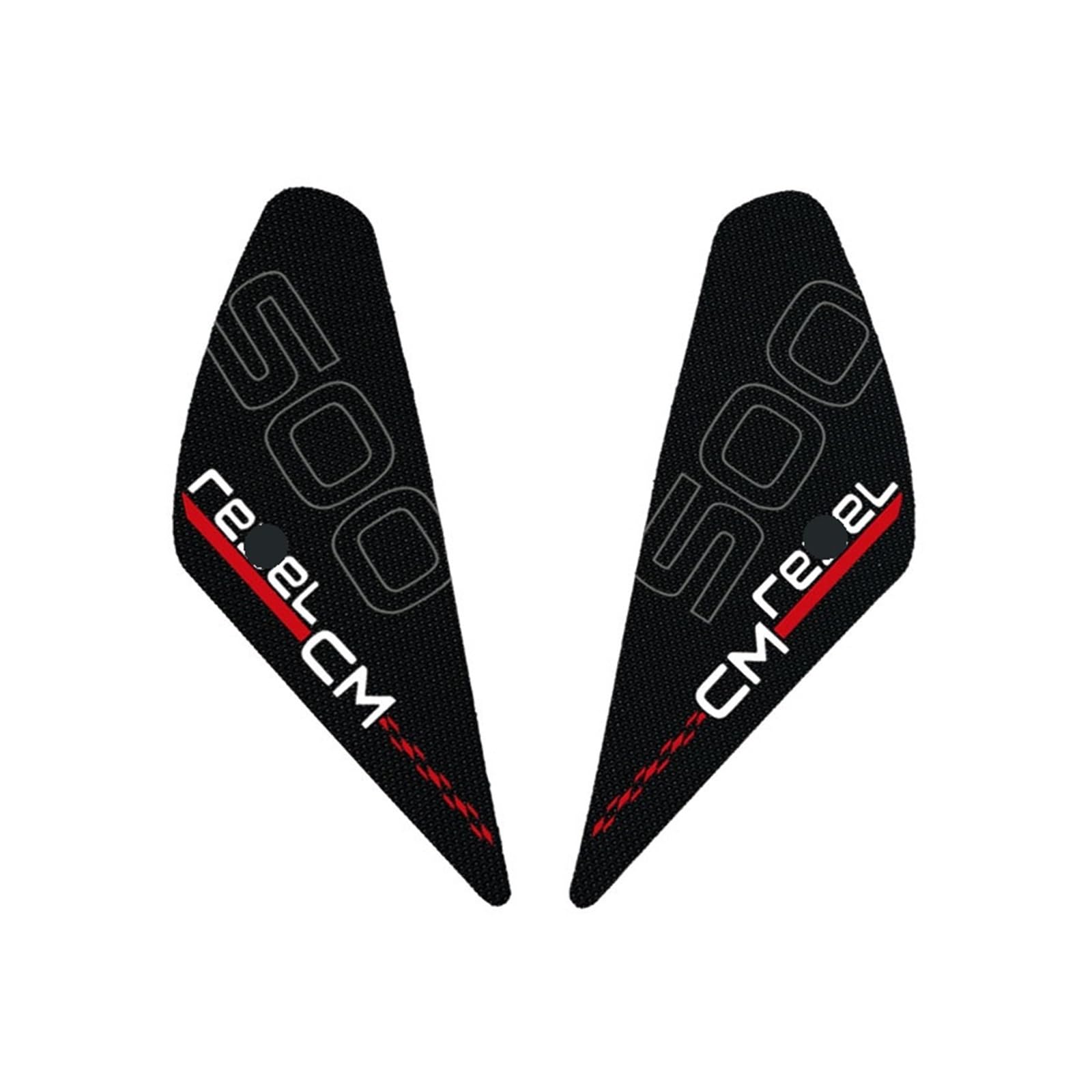 for H&onda for Rebel CM300 CM500 Motorcycle Anti-Slip Tank Pad Protector Decal Knee Grip Traction Side Rubber Sticke Fuel Tank Pads Motorcycle