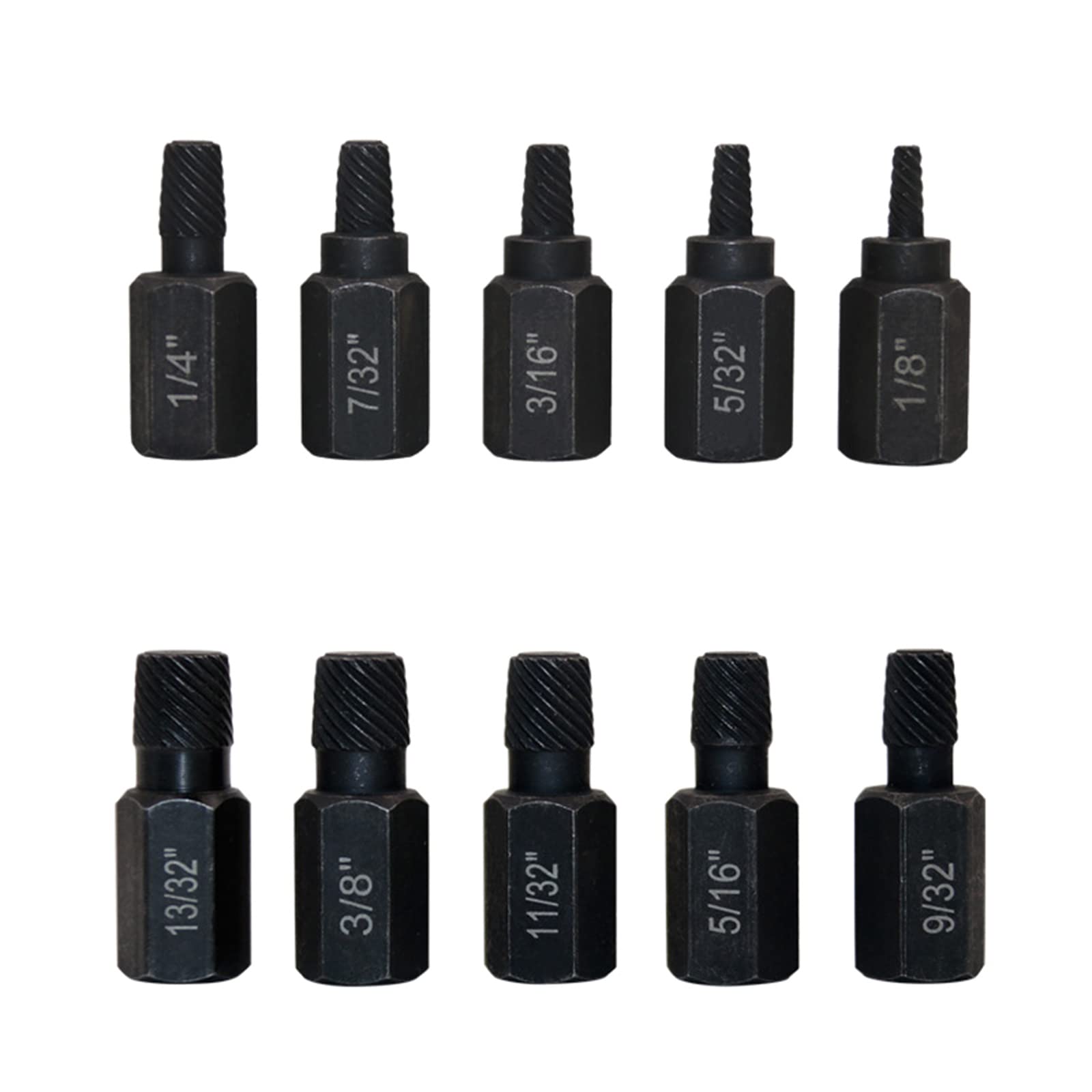 Screw Extractor Set for Tricky, Stripped Damaged, Screws, Bolts Screw Extractor Tools Bolt Set