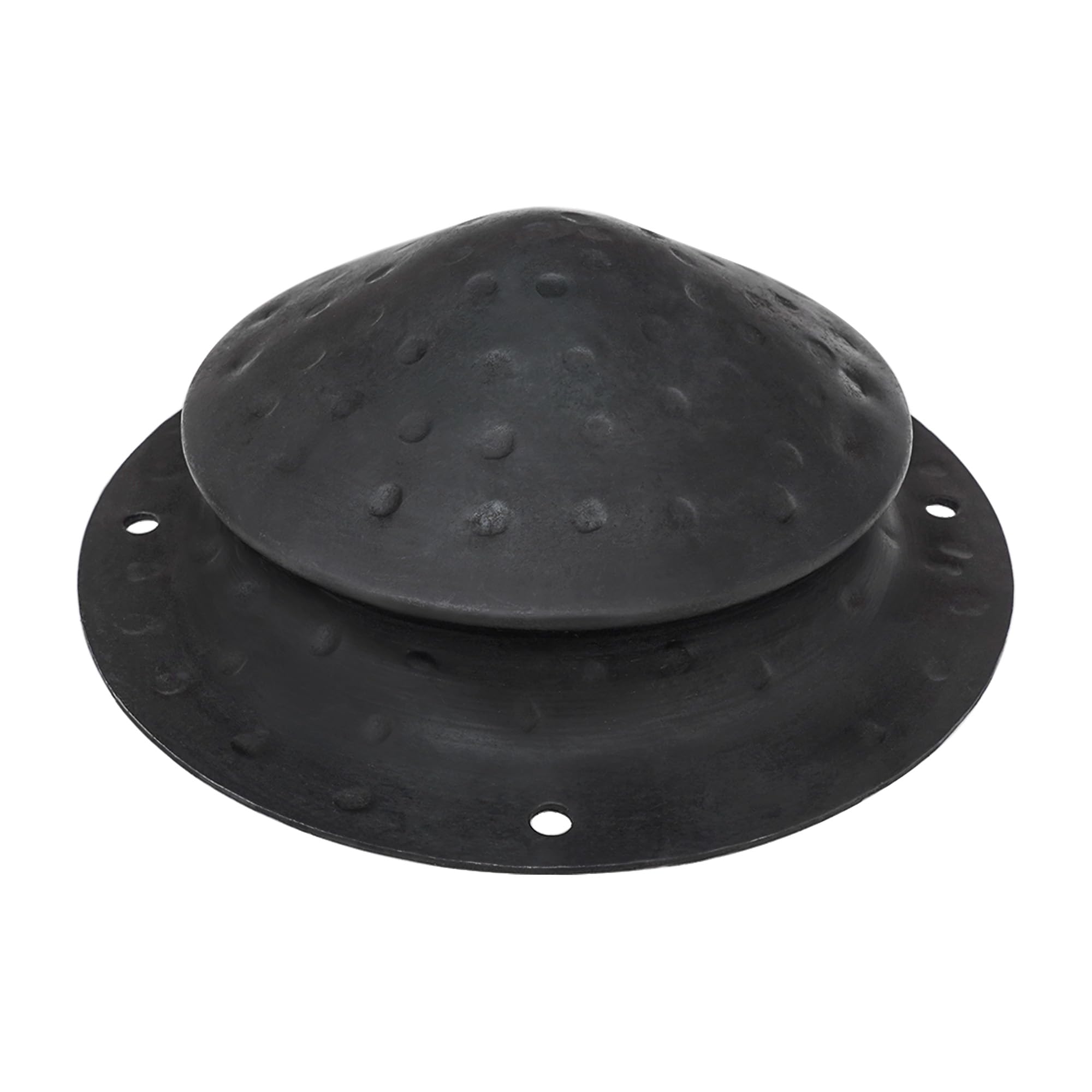 Lord of Battles Hand Forged Shield Boss | Viking Shield Umbo | Medieval Shield Umbo | Fully Functional Historical Battle-Ready Shield Boss (Conical Umbo - Blackend)